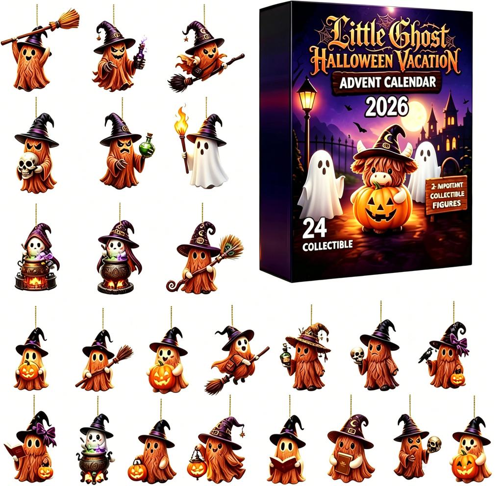 Halloween Countdown 2026 – Days of Surprises for Kids Holiday Advent Calendar