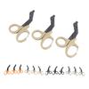 3Pcs Emergency Response Shears Stainless Steel Multifunctional Medical Scissors Bandage Scissors for