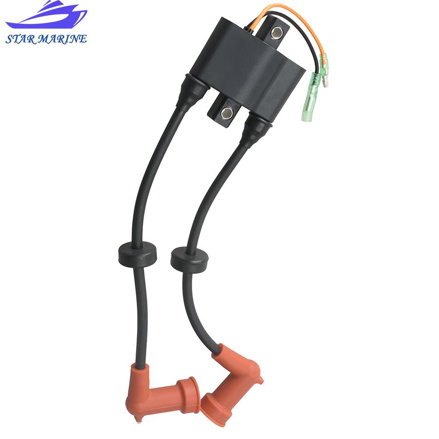 Ignition Coil 65W-85570 65W-85570-00 65W-85570-01 for Yamaha 4-Stroke 20HP 25HP 45HP F20 F25 T25 F45 Outboard Motor