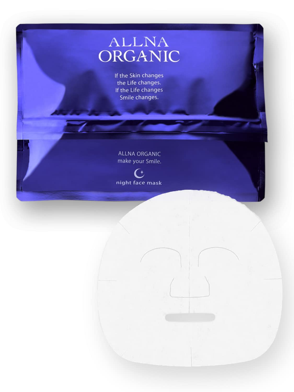 

Orna Ночная Cica Маска для лица, Без добавок, Для мужчин и женщин, 30 штук, Для чувствительной кожи