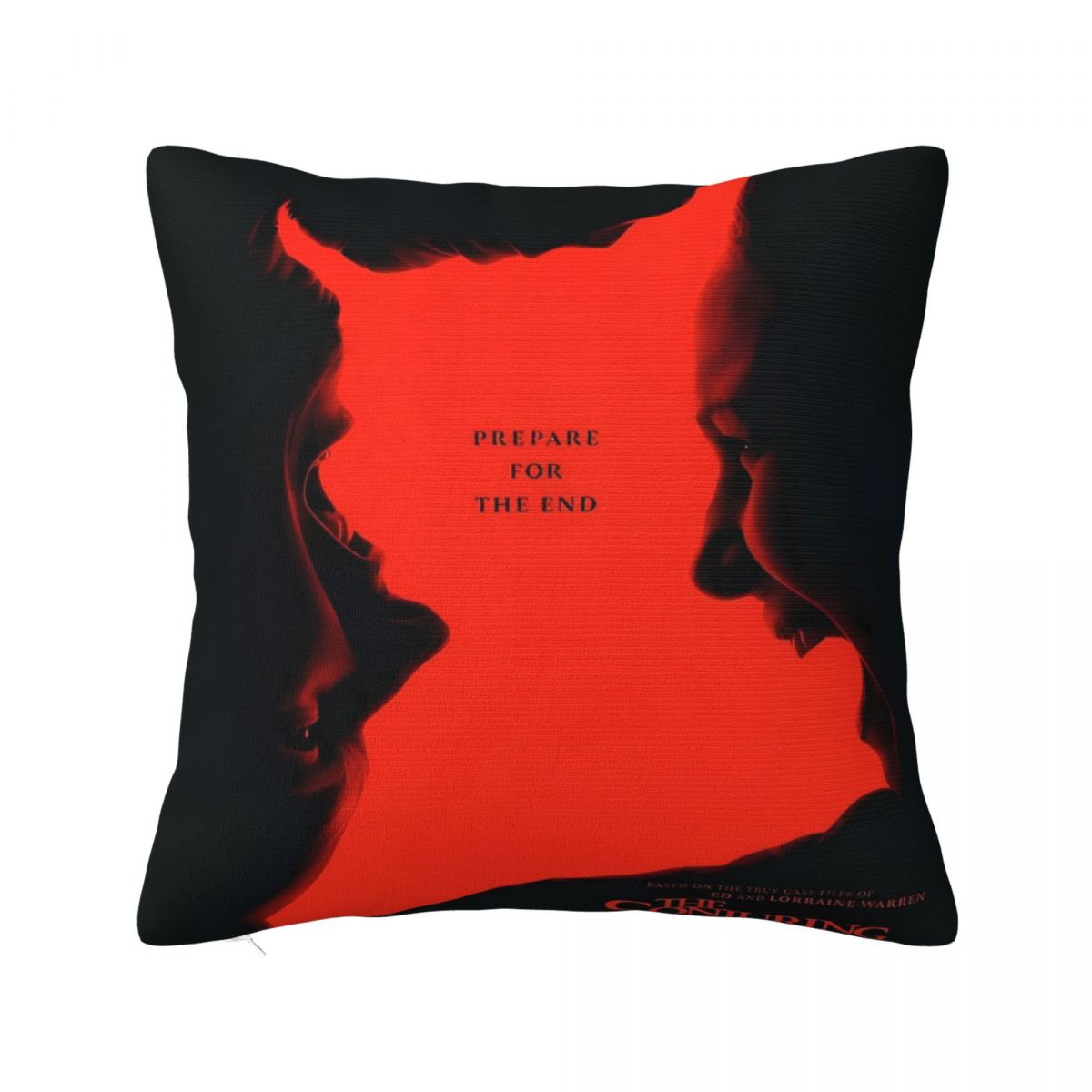 Pillow Case The Conjuring Last Rites Square Pillow Cover Fashion Cushion Cover Graphic Pillowcases For Sofa Bedroom Home Decor 12x12Inch