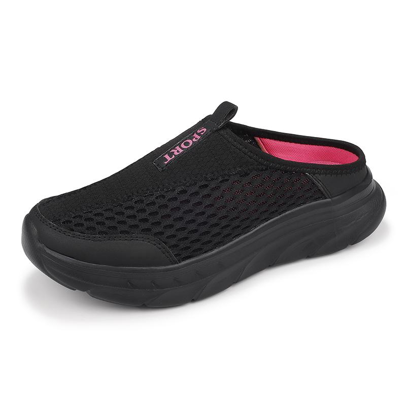 35-48 Unisex Pantofole Mezzepunte Traspiranti Ultraleggere Indoor / Outdoor Pantofole da Donna Taglia Grande Pantofole da Uomo Sandali a Mezzapunta