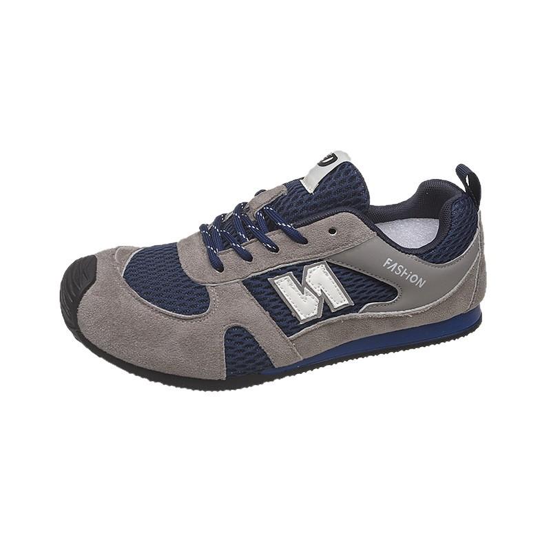 Spring and Autumn New Soft Sole Soft Surface Comfortable Breathable Mesh Casual Sneakers Forrest Gump Shoes Versatile German Training Shoes Runni