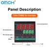 OMCH CH102 CH-B Series CH402 CH502 CH702 CH902 Digital PID Temperature Controller 0-1300℃ SSR/Relay Dual Output K-type Input