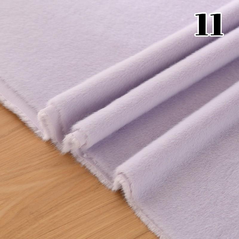 30x50cm Teddy Short Plush Fabric Elastic Doll Pillowcases Toys Diy Sewing Cloth Velvet Plush Handmade Sewing Quilting Fabric