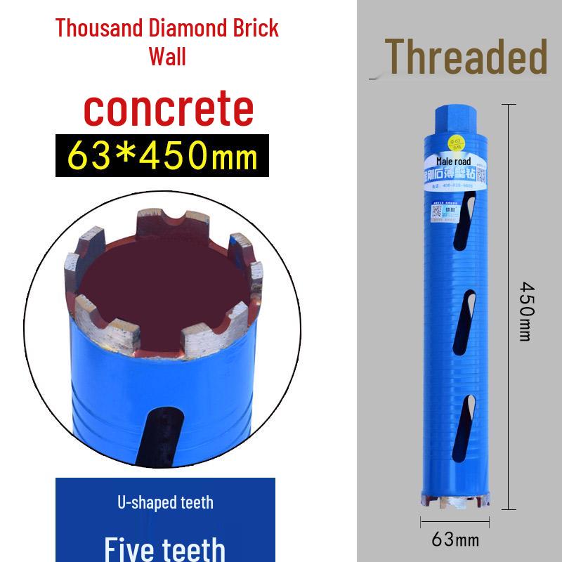 Xiong Lue Dry Diamond Core Drill for Concrete, Air Conditioning, and Water Drilling