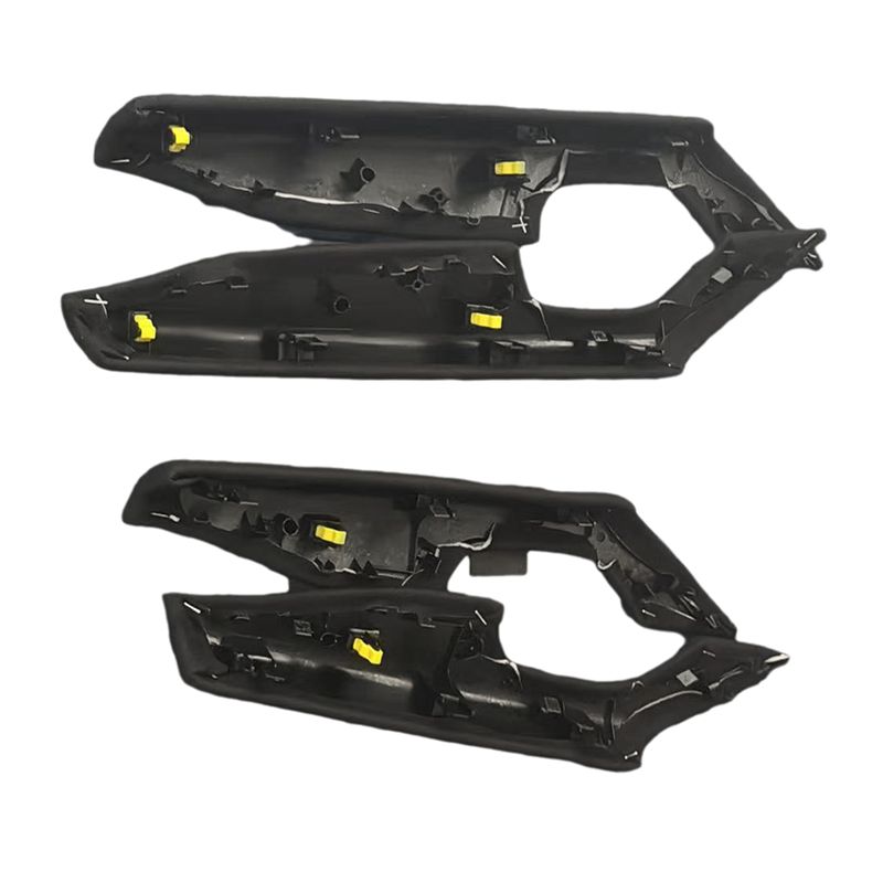Front Rear Door Armrest Handle Cover Panel 4Pcs/Set For Toyota Hilux 2015-2024 Base Plate Lids L& R A