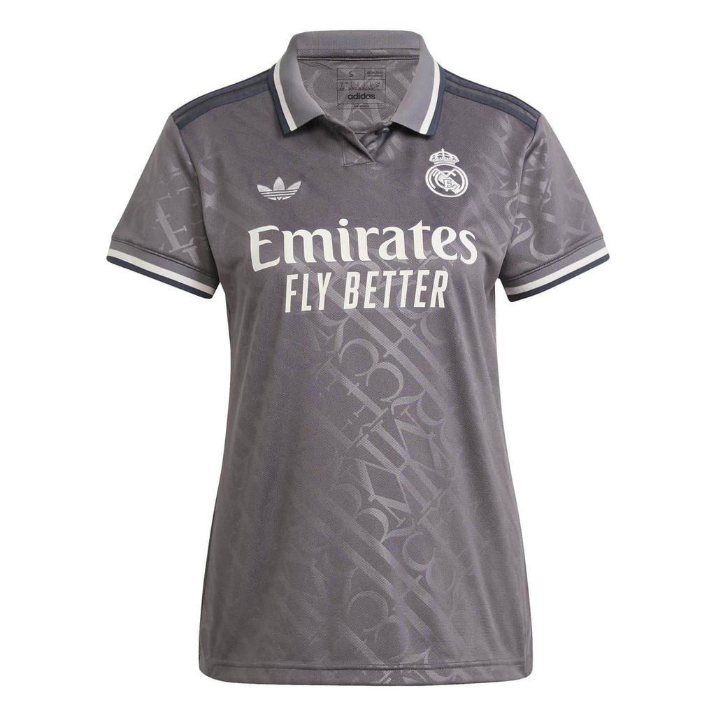 adidas Womens/Ladies 3 Real Madrid CF Collared Jersey