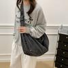 Vintage Tote Bag Women's Denim Bag Lightweight Large Capacity Shoulder Crossbody Bag