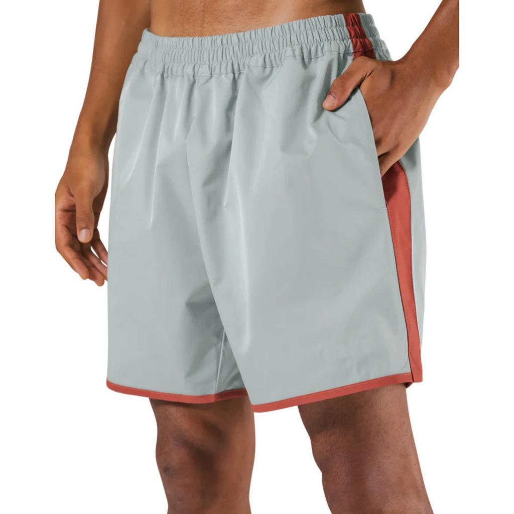Herren Freizeitsport-Hose, Herren Locker Farbblockiert Schnelltrocknende Shorts