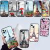 UP42 Paris Eiffelturm Schale Handyhülle für Samsung Galaxy Note 10 20 S23 S24 S25 Ultra FE Plus Edge Lite A02S A35 A07 A17