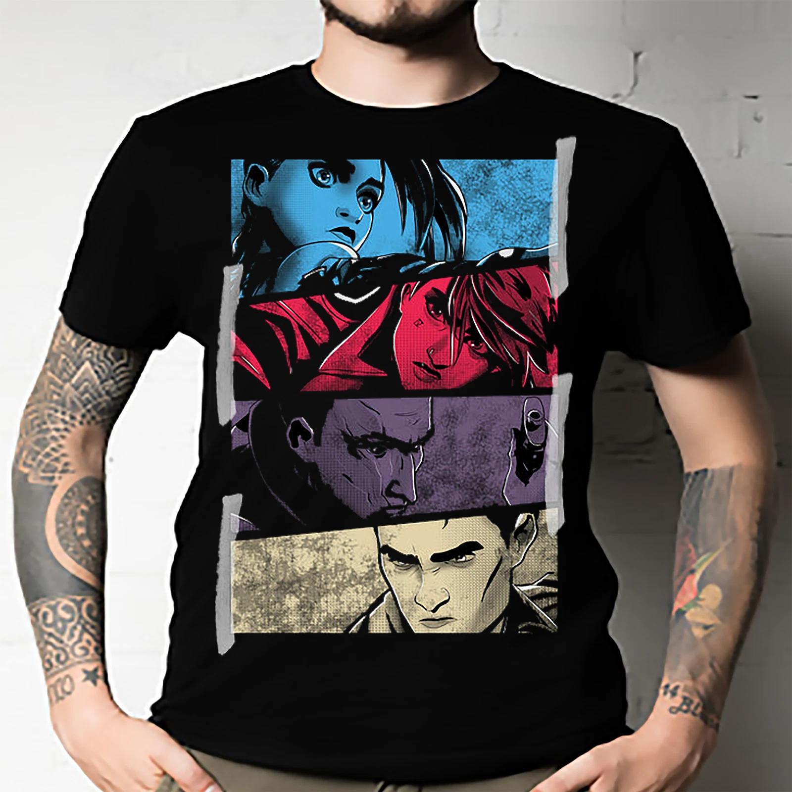 Men s and Women s T-shirts Jinx Arcane XXXXL