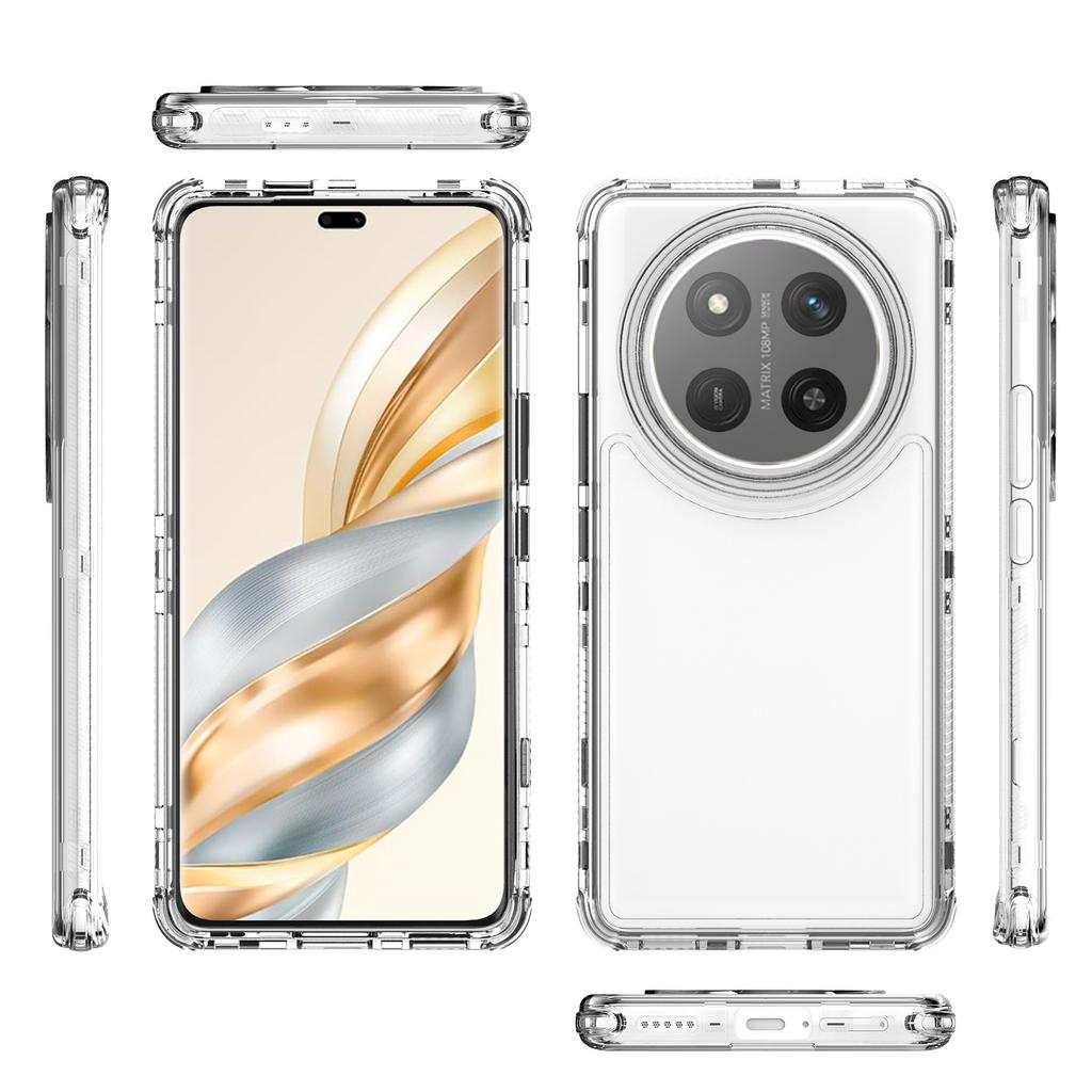 Clear Case for Honor Magic7 Lite 5G/X60 Pro 5G/X9c 5G Anti Scratch Acrylic TPU Phone Cover