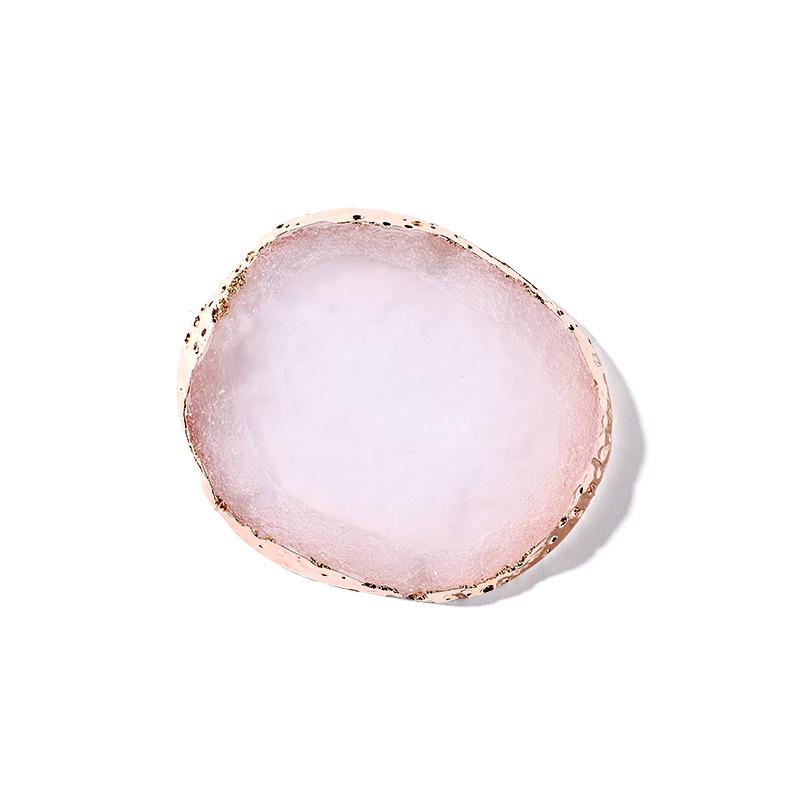 Influencer Nail Art Marble Agate Blending Palette for Resin and Finished Tips Display