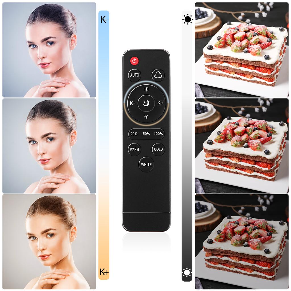 Camnoon Studio Photography Light Kit Softbox Lighting Set Including 85W 2800K-5700K Bi-color