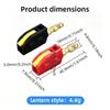 HHDZI 4mm Solderless Banana Plug Quick Push Type Audio Speaker Terminal High Temp Flame Retardant Nylon Shell Gold Plated PinGood Product