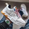 Men Casual Sneakers Outdoor Running Sport Shoes Persalized Star Design Trainers Mixes Color Platform Lace Up Sneakers For Male