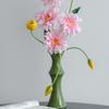 Ceramic Flower Vase Vintage Flower Holder Desktop Ornament Hydroponic Flower Planter  Dining Table
