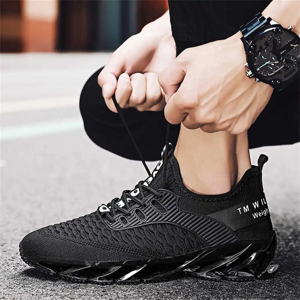 Lace Up Dark Blue Loafers Men's Sneakers Tennis Men's Basketball Size 45 Classic Mens Shoes Sport In Offers On Sale