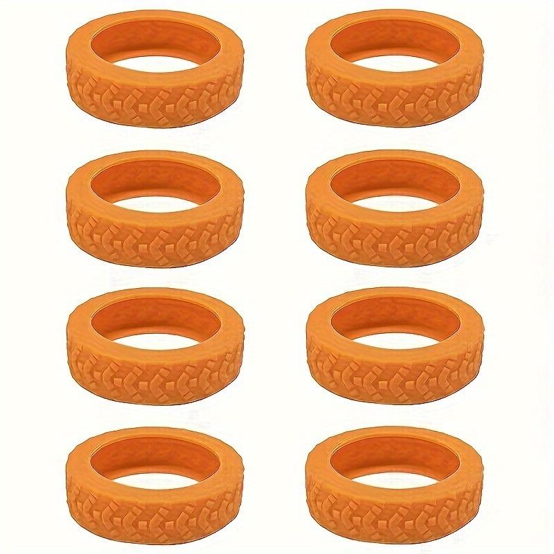8 Pcs Upgraded and Thickened Luggage Wheel Protection Set, Wheel Repair Set, Trailer Luggage Wheel Mute Set