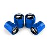 4Pcs Car Tire Valve Covers Dust Emblem Caps Accessories For Ford Fiesta Focus 2 Mondeo ST Mk4 Mustang Ranger Kuga S-MAX Transit AQ5