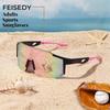 Men's and Women's Fashionable Glasses Protection Wide Edge Sports Glasses Anti Glare Non Degree Goggles