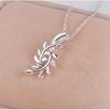 High Quality 925 Sterling Silver Necklace Pendan Chain Tree For Women Exquisite Student Girlfriend Jewelry AccessoriesGood Product