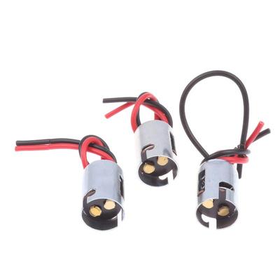 4Pcs Car Brake Light Turn Signal Light Harness Led Lamp Adapter Ba15D Led Light Bulb Socket Holder Diy Accessories