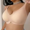 Seamless Plus Size Women Anti Sagging Gathering Bra For Big Bust