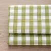 Black & White/Blue Green Gingham Fabric for Kindergarten, Tablecloths & Sofas - Various Sizes