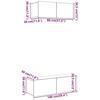 VidaXL Ensemble de meuble TV mural 2 pcs vieux bois bois d'ingénierie, meuble TV, meuble multimédia, console TV, meuble 3329005