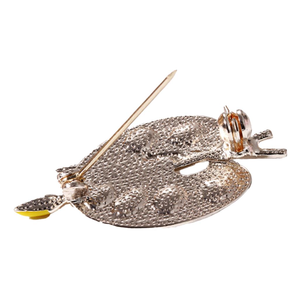 

Alloy Color Mixer Brooch Portable Reusable Cute Anti-corrosive Stylish Dating Dining Party Banquet Woman Brooches Ornament