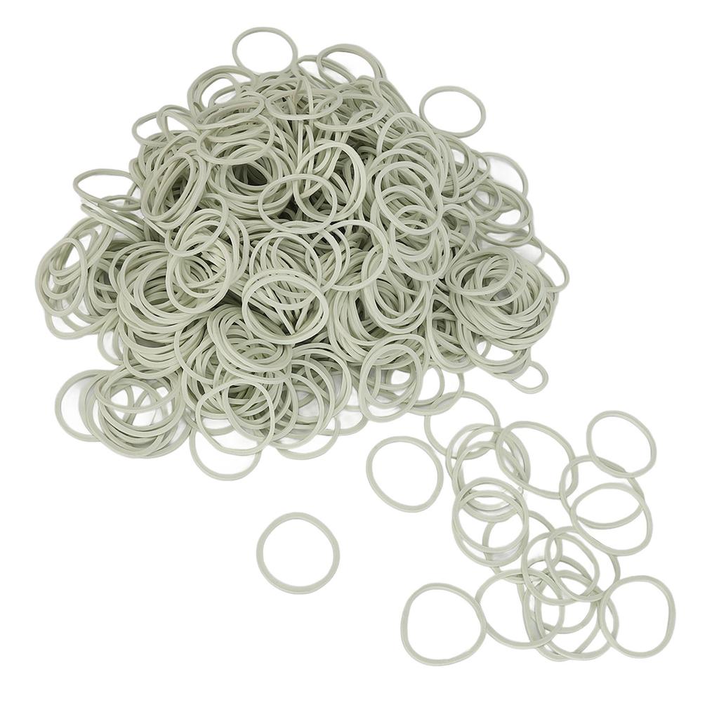 2000pcs Hair Rubber Ties Band Soft Small Tiny Elastics Rubber Band for Ponytail Dirty Braid