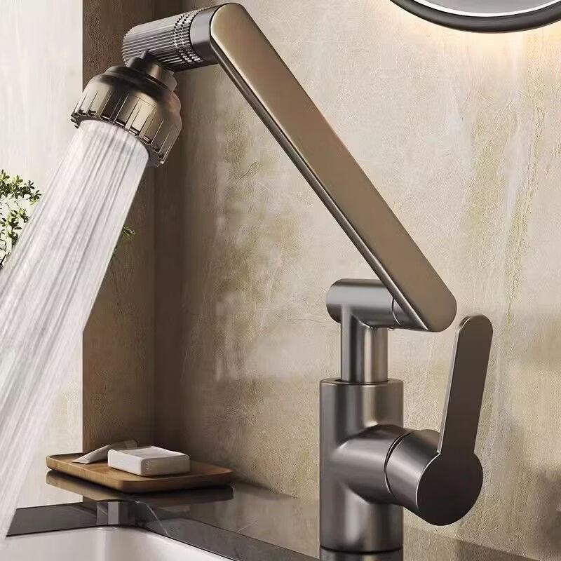 1080-Degree Rotating Lucky Cat Cold & Hot Water Faucet