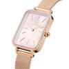 ZEGAREK DAMSKI DANIEL WELLINGTON Quadro Lumine Bezel Melrose Pink DW00100669 + BOX (zw519j)