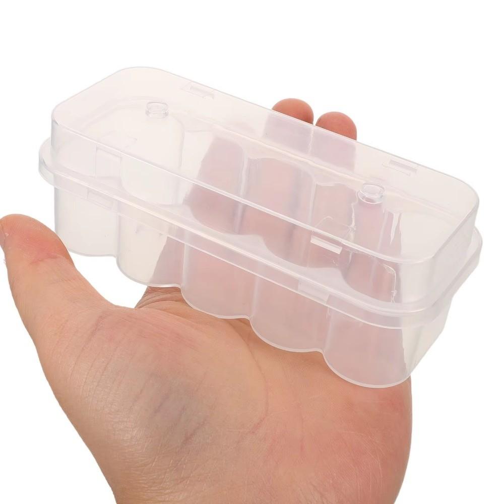 10-Slot Vial Storage Case Plastic Freezer Tube Box Microtube Storage Box Diabetic Supplies