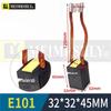 MEIMRSHLY E101 DC Motor Brushes - Sizes: 12.5, 16, 20, 25, 32, 40, 50, 60