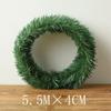 5.5M Green Artificial Plant Garland Christmas Decorations Xmas Tree for Home Decor Garden Outdoor Door New Year Wreath Ornament