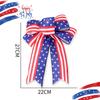 Day Vibrant Independence Decorative Bows In Red White And Blue For Festive Occasions