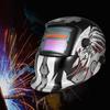Casco da Saldatura Professionale Auto-oscurante Alimentato a Energia Solare Saldatore TIG MIG Casco per Smerigliatura