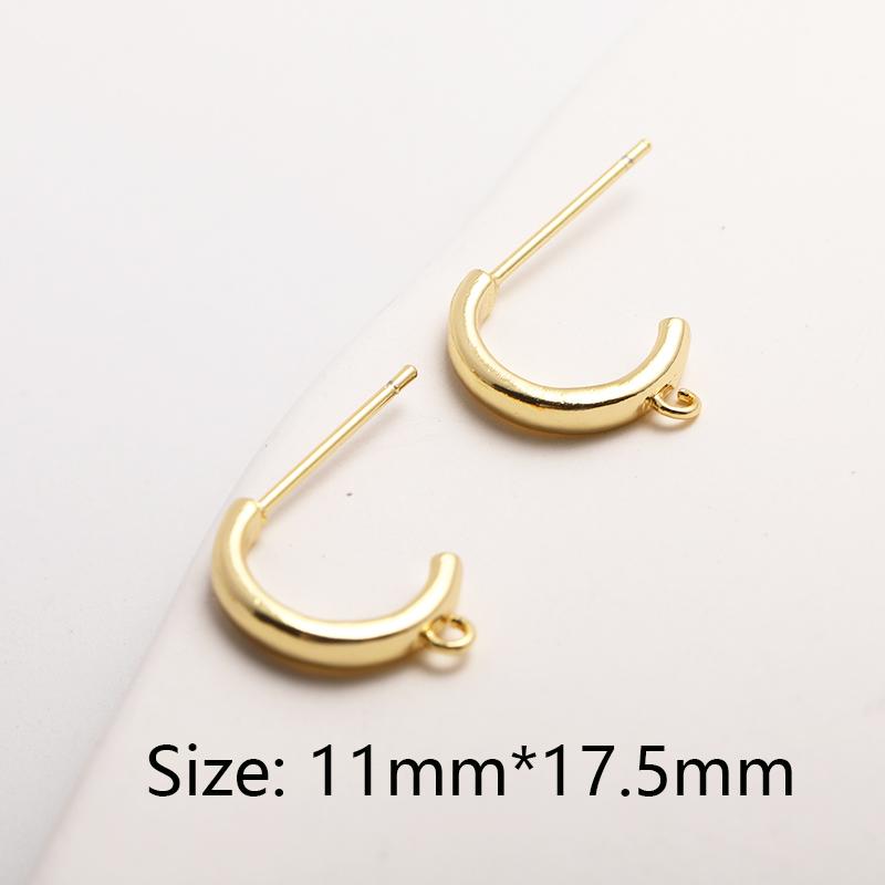 14K Gold Plating Diamond Charms,Supplies For Jewelry Making Brass Metal Inlaid Zircon Hollow Diamond Pendants Wholesale