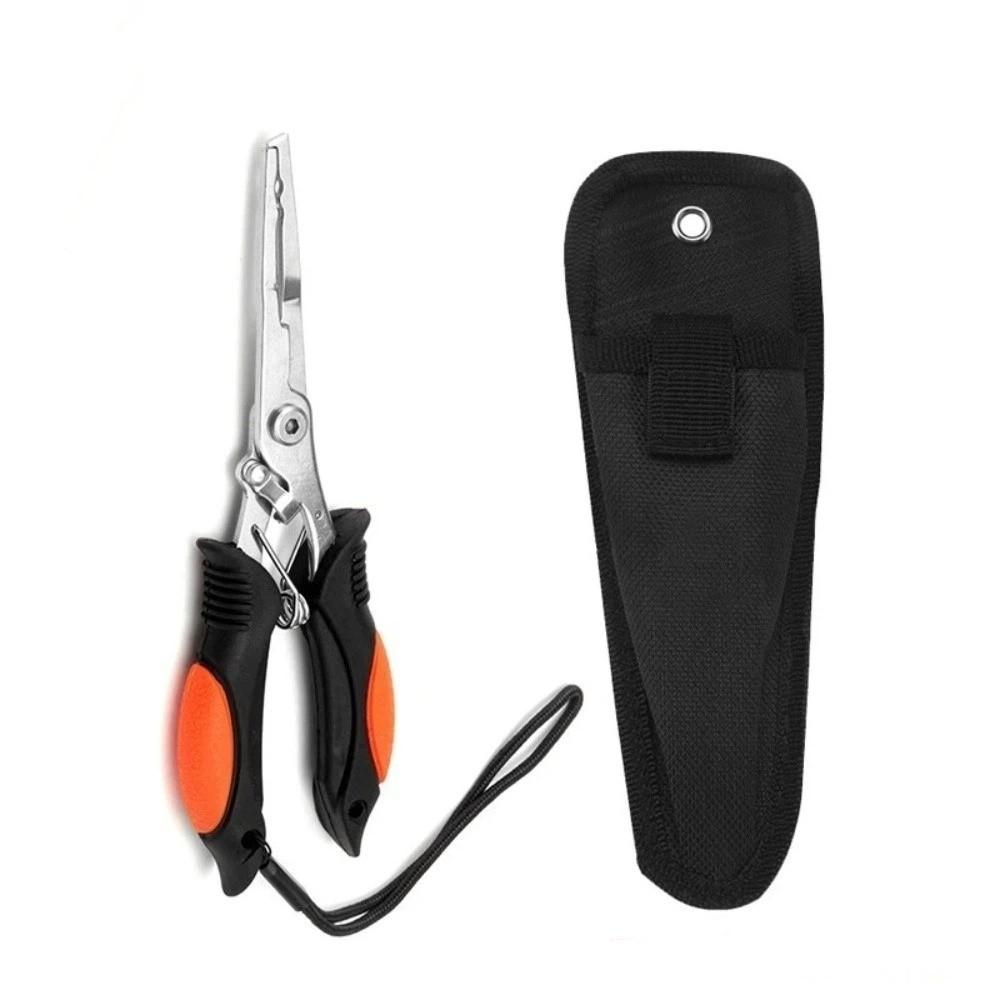 Long Nose Fishing Pliers Curved Mouth Fishing Scissors New Lure Fishing Tong  Fishing Accessories