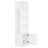Wardrobe, 6-door wardrobe, White, 270 x 45 x 200 cm, hinged-door with 4 clothes rails, 4 drawers and lots of storage space, modern design