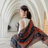 Elegant Light weight Scarf Shawl Wrap Fashionable Polyester Scarf Shawl for Social Event