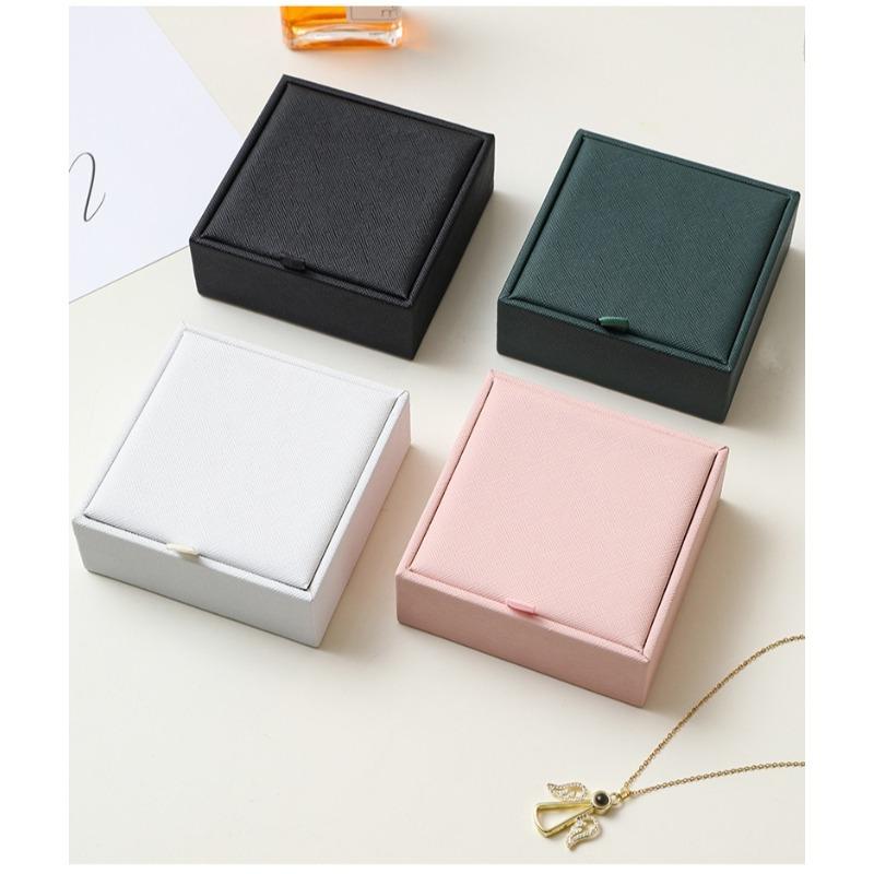 Minimalist Vintage Jewelry Organizer - Portable Travel Box with Display for Earrings Necklaces Rings & Accessories