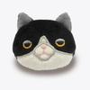 Morisaka Global Mochi Cat Face Plush 5 X 2 X 4 Mochi Badge, Hachiware, Cm, Animal, Soothing, Cute, Series, MOKB-0080MH