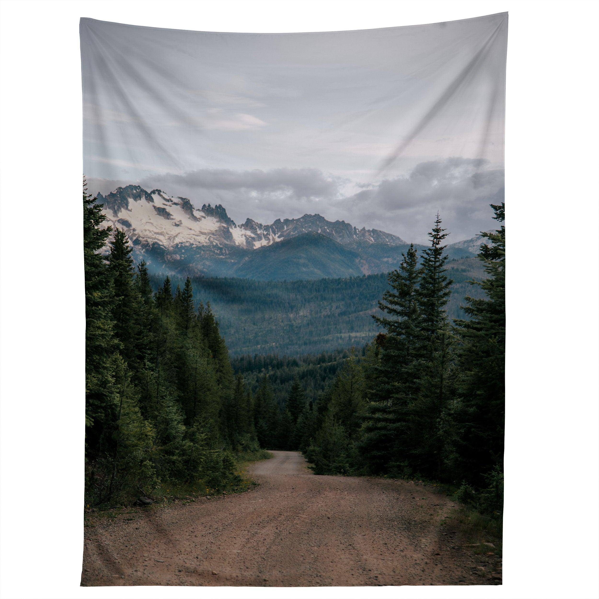 MOUNTAIN ROAD tapestry 75x100
