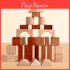 Wooden Building Blocks Set With Large Particles For Kids Developmental Play