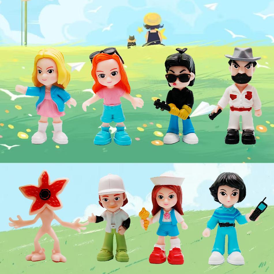 Anime Figure Style Dolls Man-eating Flower Toys Figurine PVC Anime Figures Collection Cute Toys to kids Christmas gifts