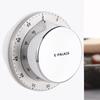 Clock Magnetic Kitchen Mechanical Alarm Timer Stainless Steel Baking Reminder For Learning Time Management